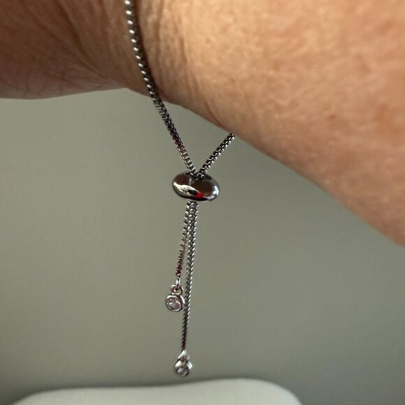 Adjustable Slider Bracelet with Silver Starfish - Picture 5 of 5